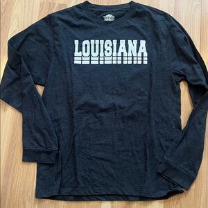 Louisiana long sleeve shirt Adult M